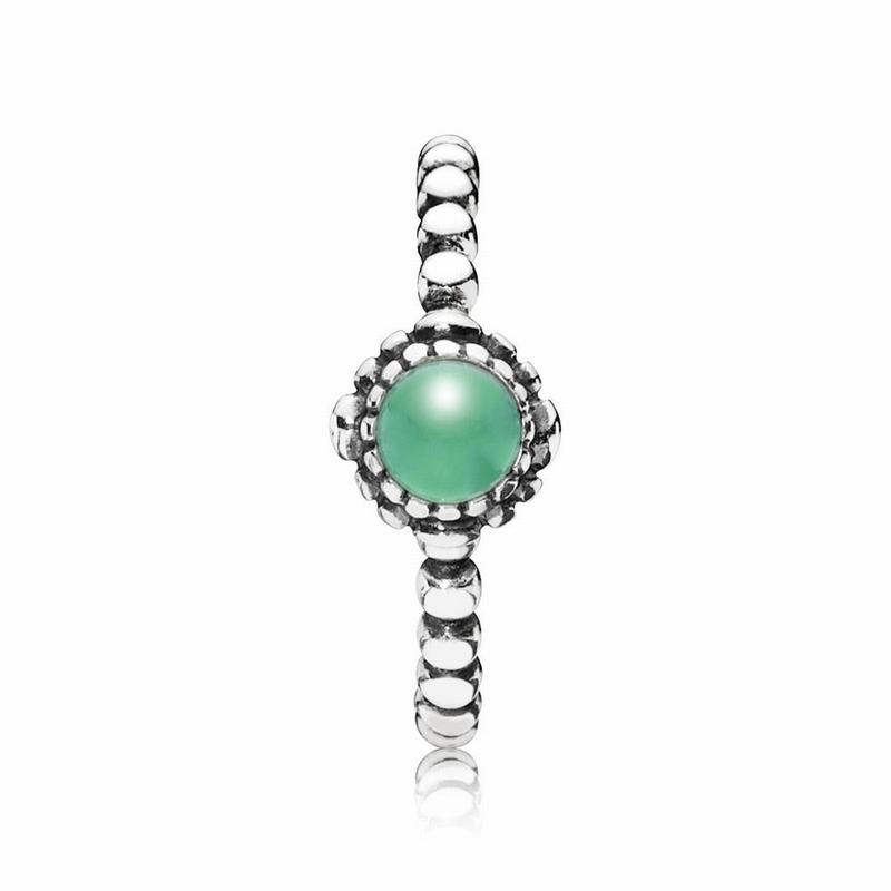 Pandora Birthday Blooms Stackable Ring May NZ, Sterling Silver (842935-ZTC)